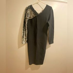 Bcbg sequin pencil dress
